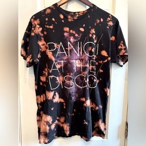 Panic at the Disco Vintage Band Acid Wash T-shirt Men’s Medium Tie Dye